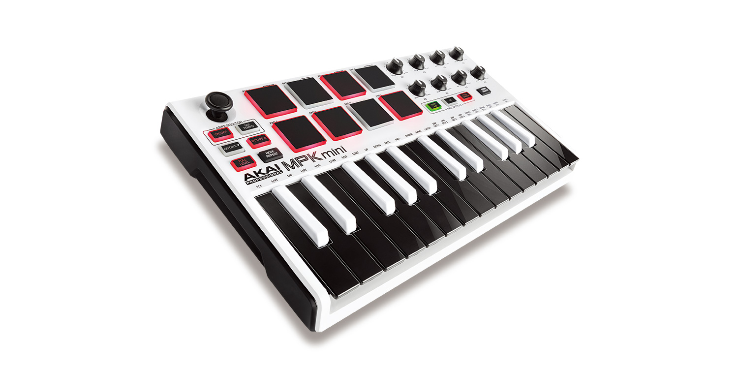 製品情報：MPK mini MK2 White：AKAI professional