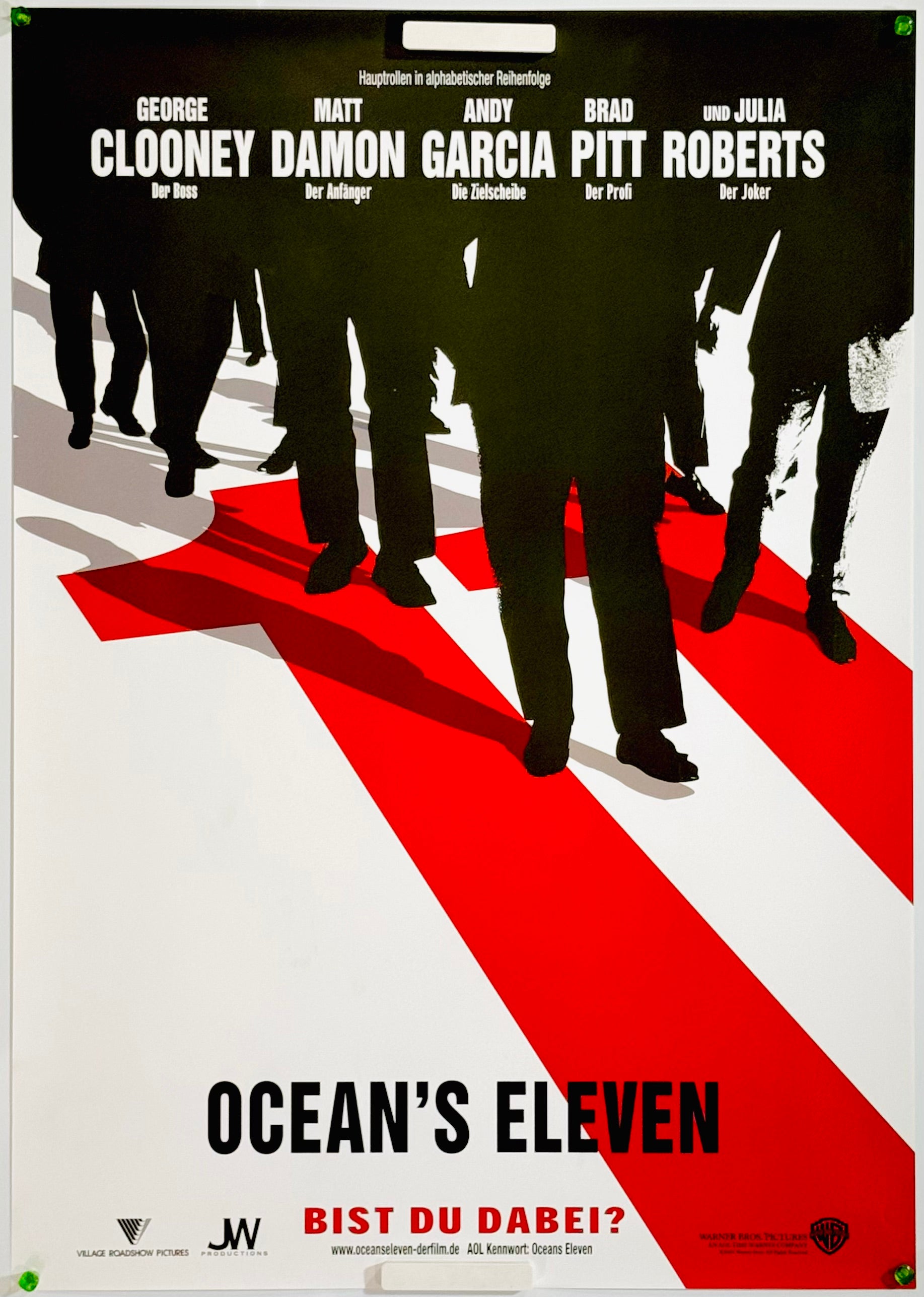 オーシャンズ11』 洋画 ドイツ - 海外版映画ポスター専門店 - – Fine