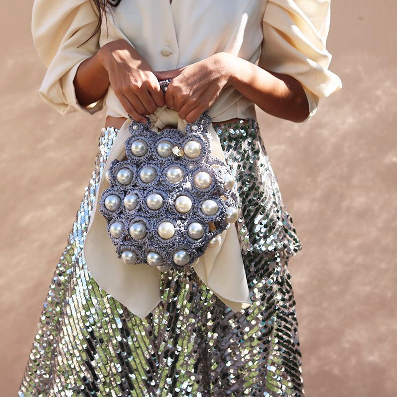 HANA, silver bag – Alameda Turquesa