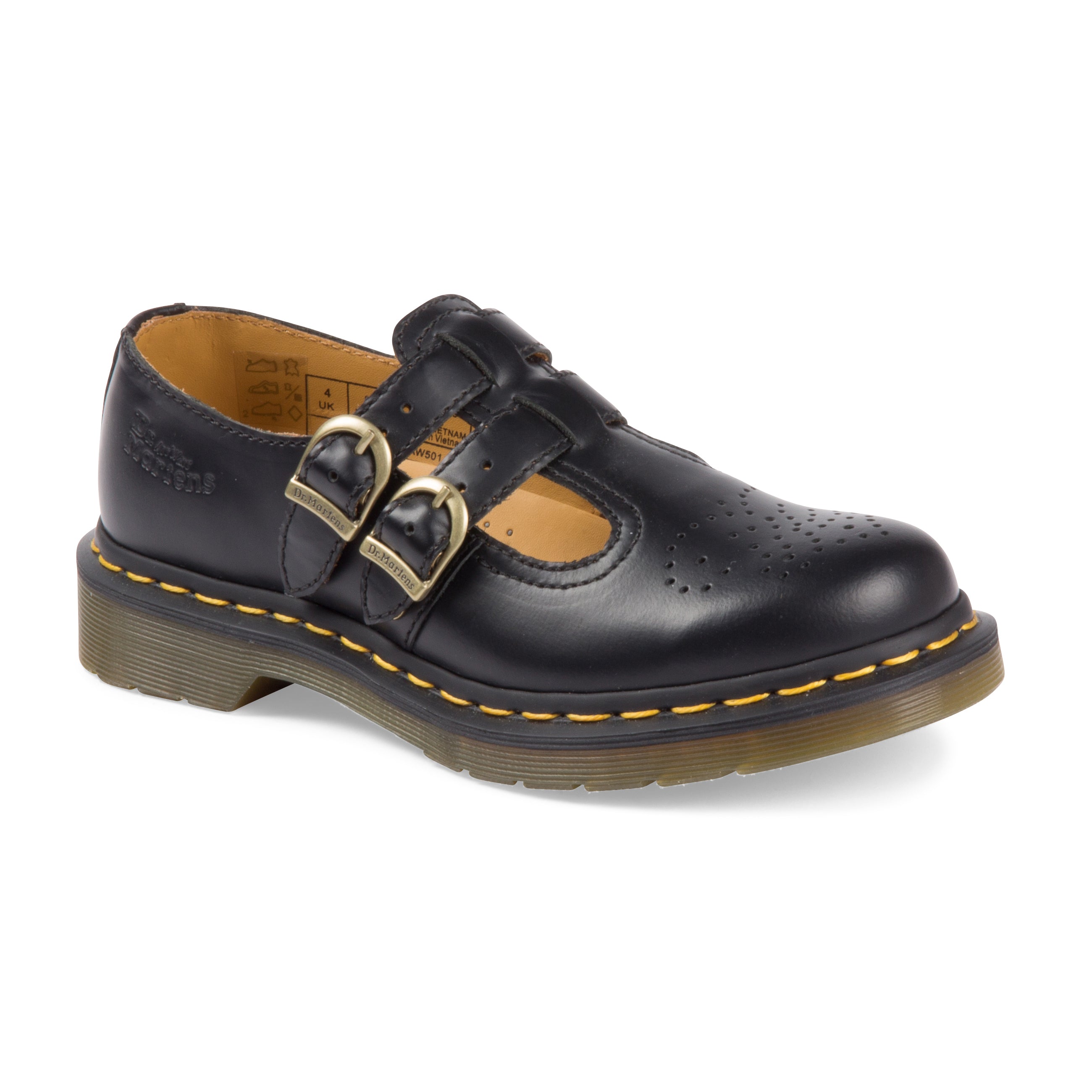 Dr. Martens Women's 8065 Mary Jane Smooth - Black – Alamo Shoes