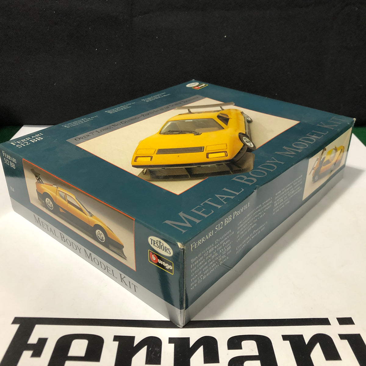Ferrari 512 BB Metal Kit by Testors / Burago 1:24 (154) – Albaco