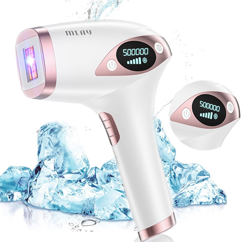 MLAY T4 Laser Hair Removal Device ICE Cold IPL Epilation
