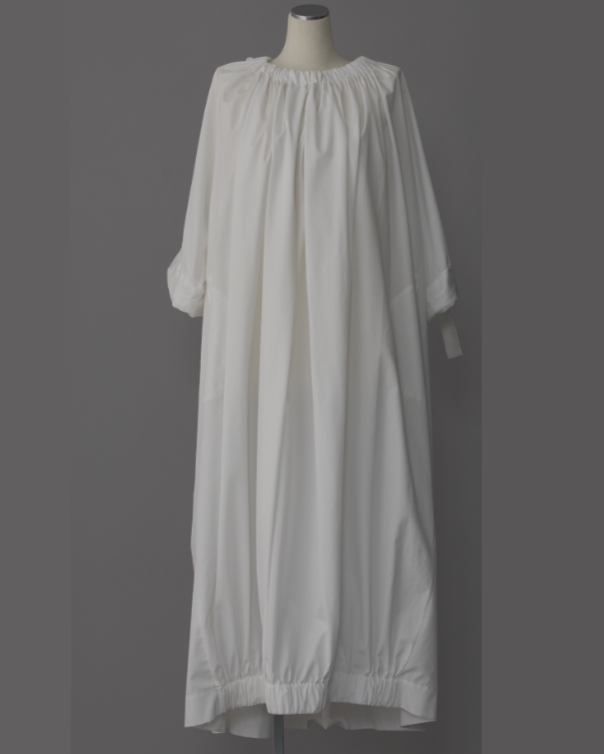 gather blouse White – ALLLOU