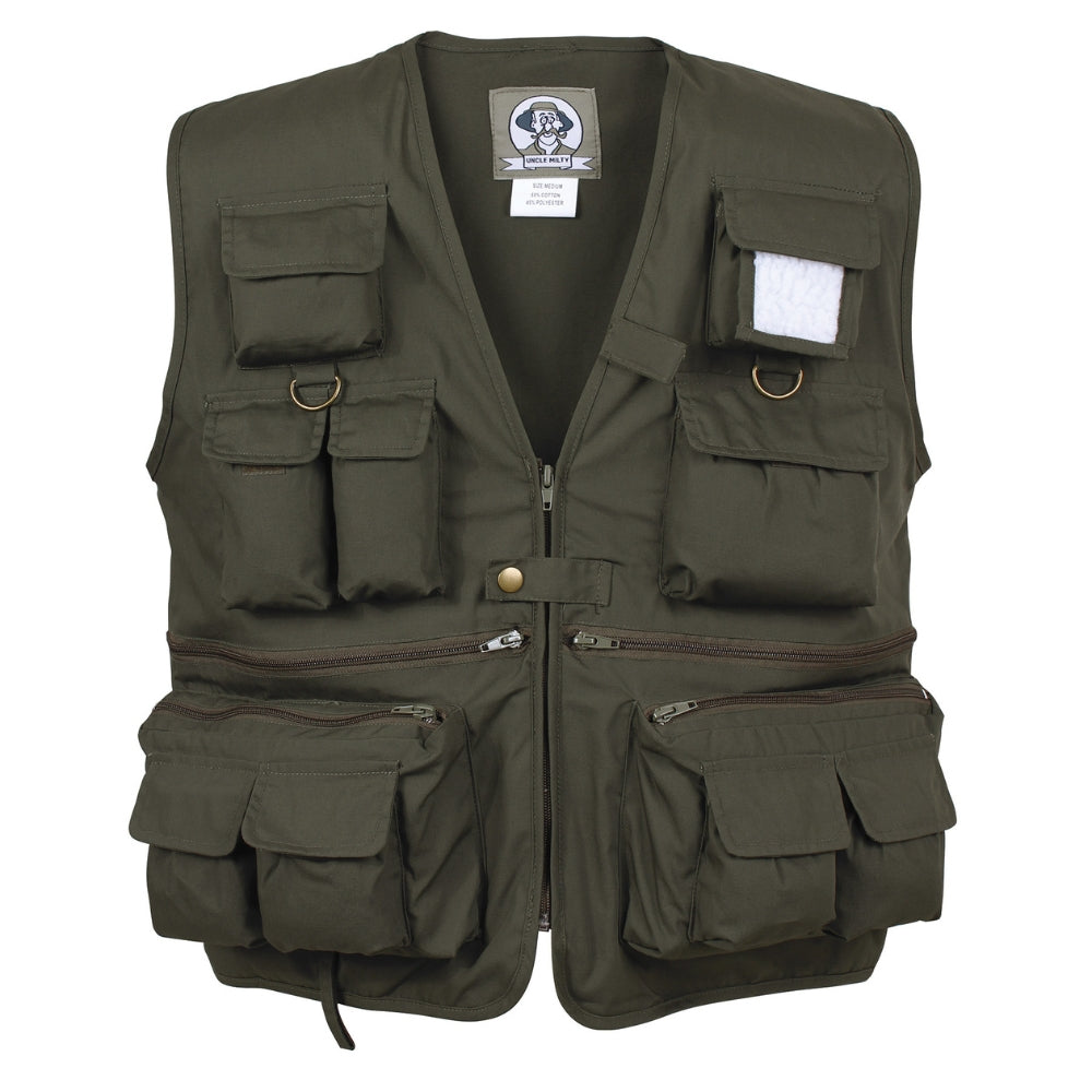 Rothco Uncle Milty Travel Vest (Olive Drab) | All Security Equipment