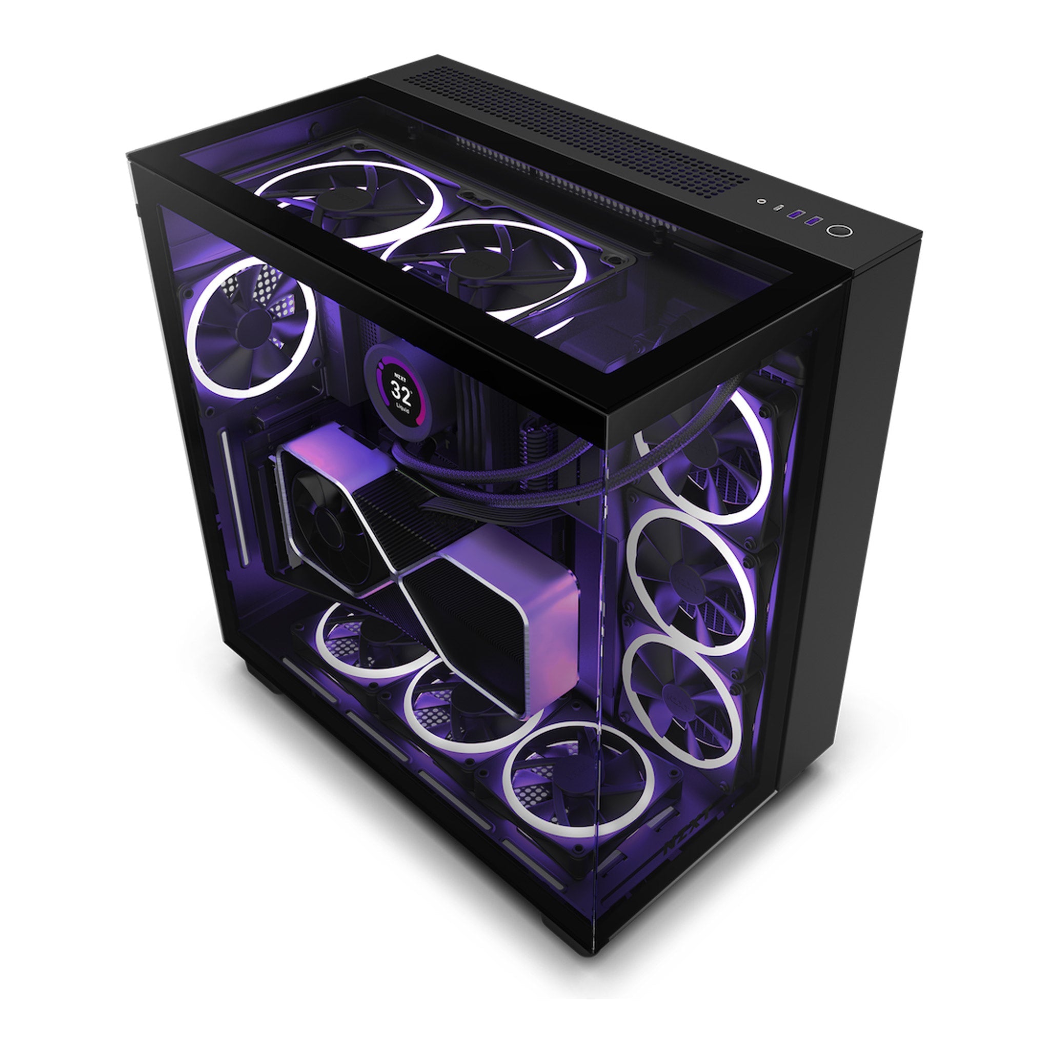 NZXT H9 Elite Mid-Tower ATX PC Gaming Case