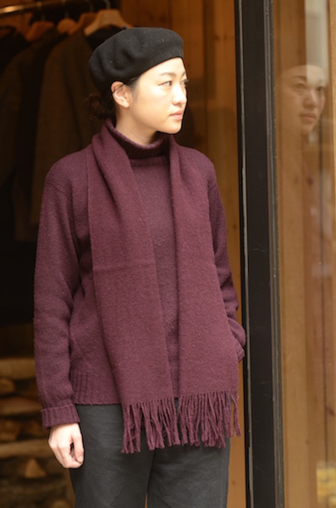 REAL SHETLAND WOOL SWEATER | ANATOMICA SAPPORO アナトミカ札幌