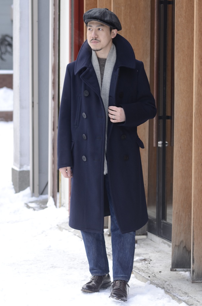 US NAVY LONG PEA COAT | ANATOMICA SAPPORO アナトミカ札幌