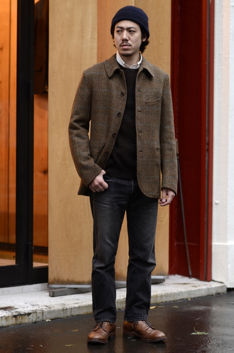 ORIGINAL SHETLAND SWEATER CREW NECK | ANATOMICA SAPPORO アナトミカ札幌