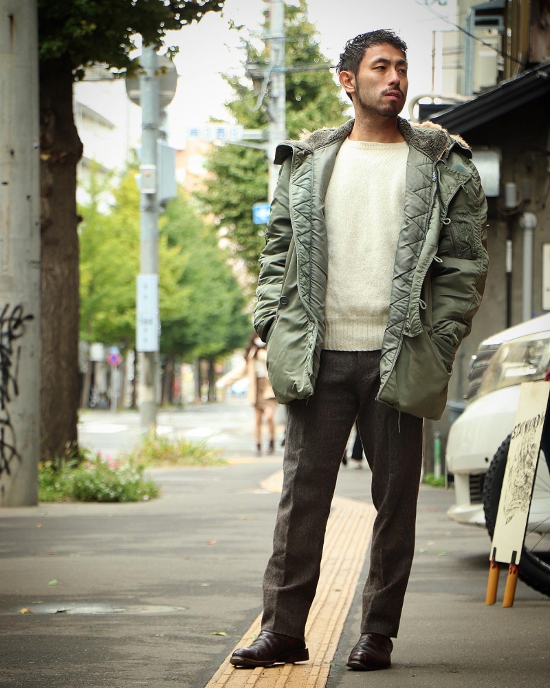 REAL SHETLAND SWEATER 2PLY | ANATOMICA SAPPORO アナトミカ札幌