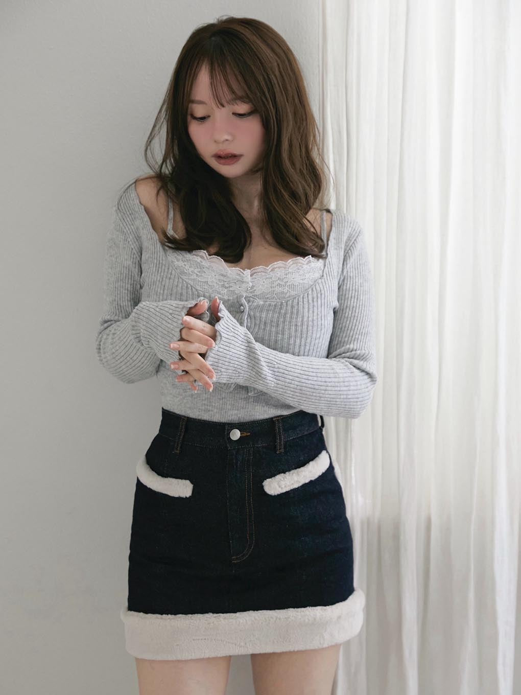 ANDMARY】Maisie lace camisole set