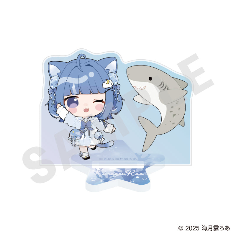 海月雲ろあ ミニアクリルスタンド「サメ」｜アニメバコ【心おどる