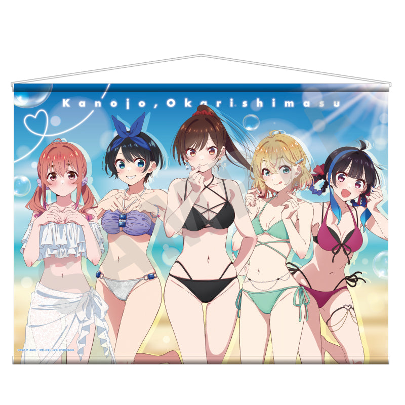 彼女、お借りします」B2タペストリー｜アニメバコ【心おどるアニメ