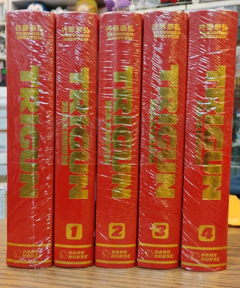 Trigun/Trigun Maximum Vol. 1-4 Hardcover Deluxe Edition (5 Books