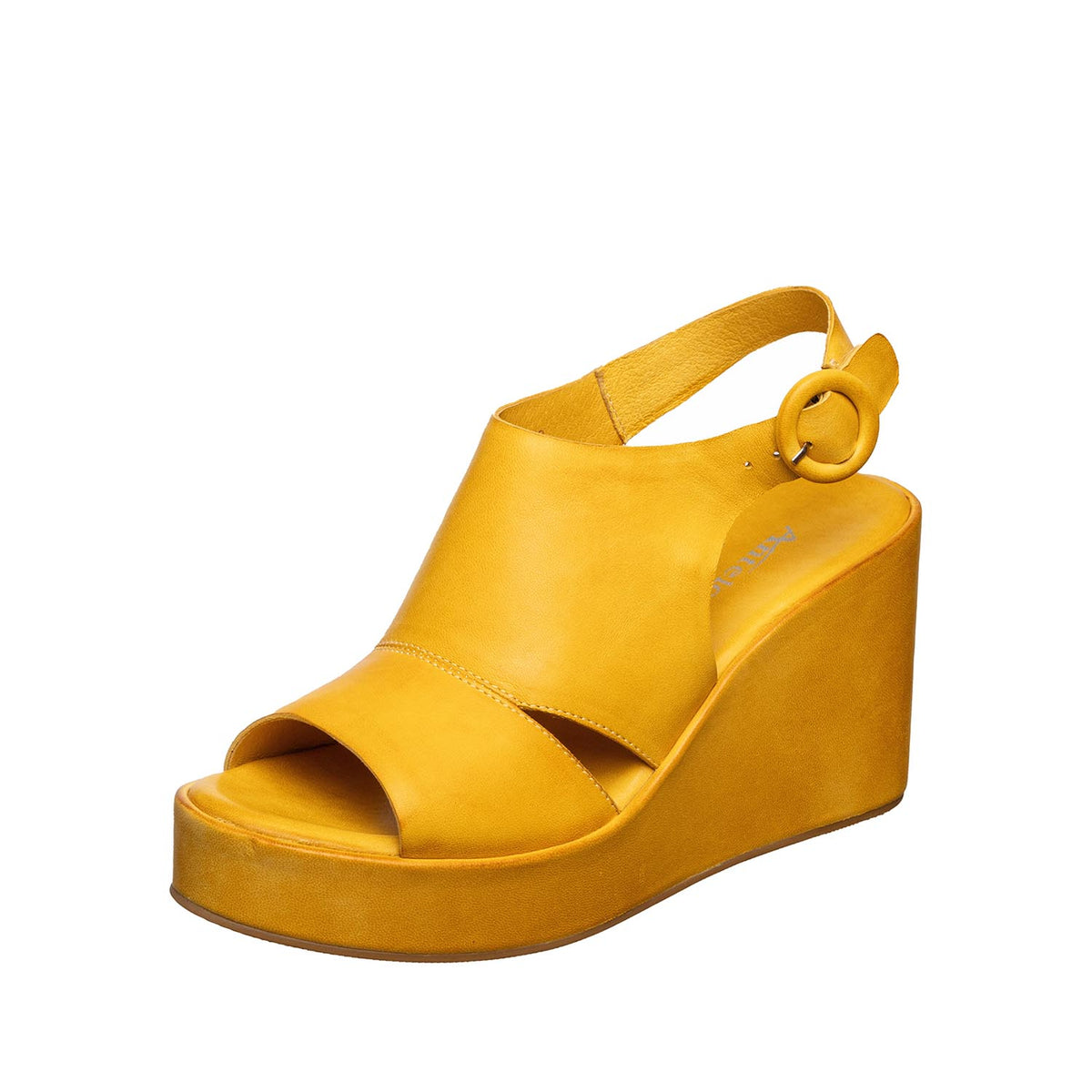 Tall Platform Peep Toe Wedges – Stylish & Comfortable – Antelope