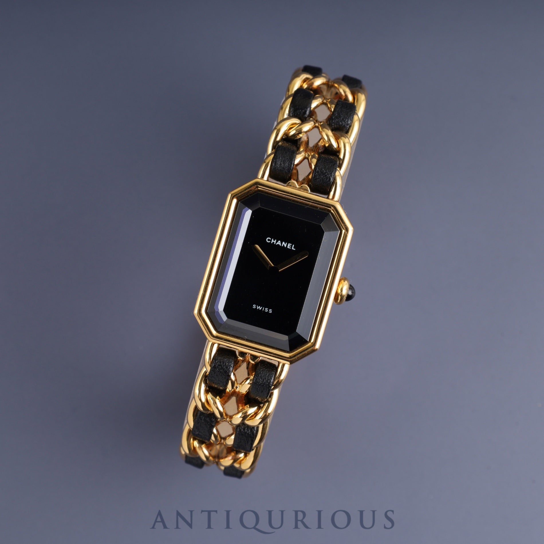 シャネル プルミエール L H0001 クォーツ Cal.976.001 GP GP/革