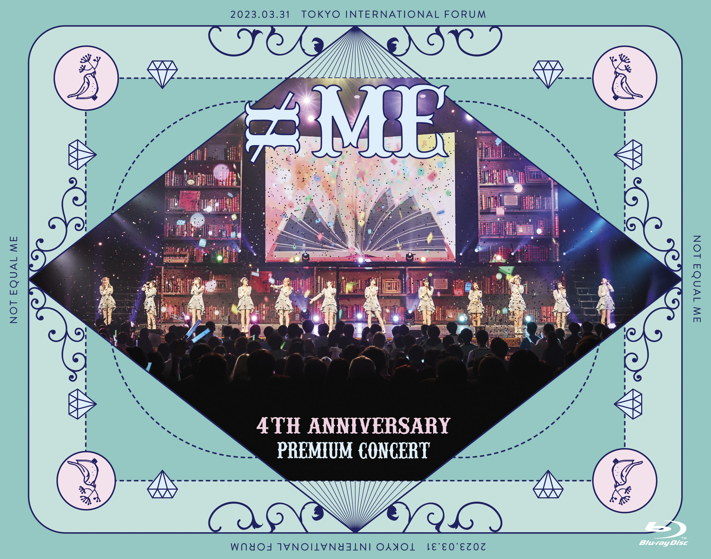 ≠ME 4th ANNIVERSARY PREMIUM CONCERT」アートワーク公開＆CDショップ