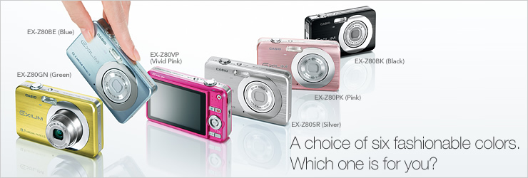 EX-Z80 - STANDARD - Digital Cameras - CASIO