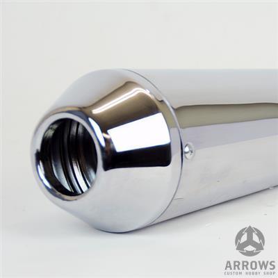 SR リバースコーンショーティ スリップオンマフラー - AJS・SKYTEAM