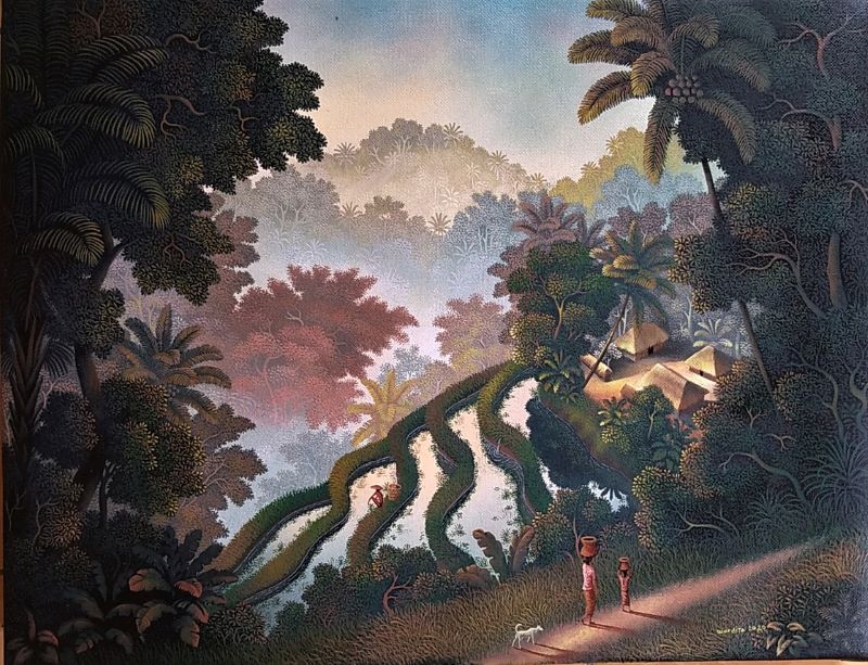 バリ絵画の商品ページ