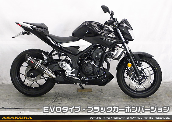 浅倉商事：MT-25【JBK-RG10J】/MT-03【EBL-RH07J】用 TTRタイプ