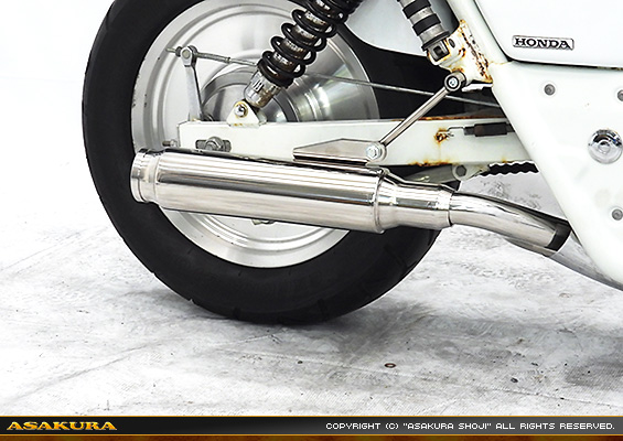 浅倉商事：Vツイン マグナ用 US-W900タイプマフラー