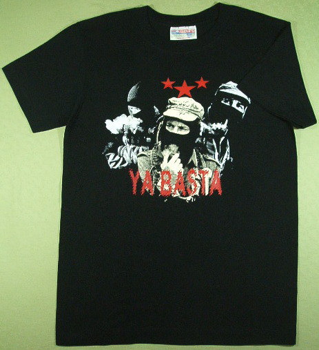 サパティスタ民族解放軍（EZLN）のTシャツ、マルコス副司令官のT