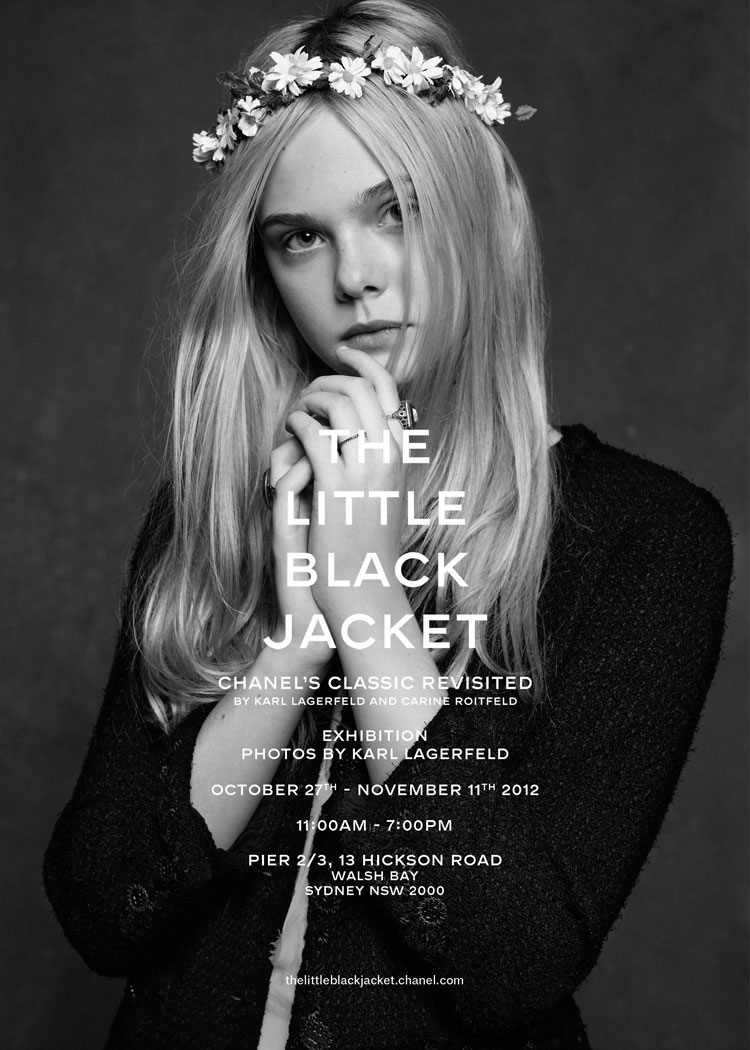 The Little Black Jacket // Photographic Exhibition About CHANEL's