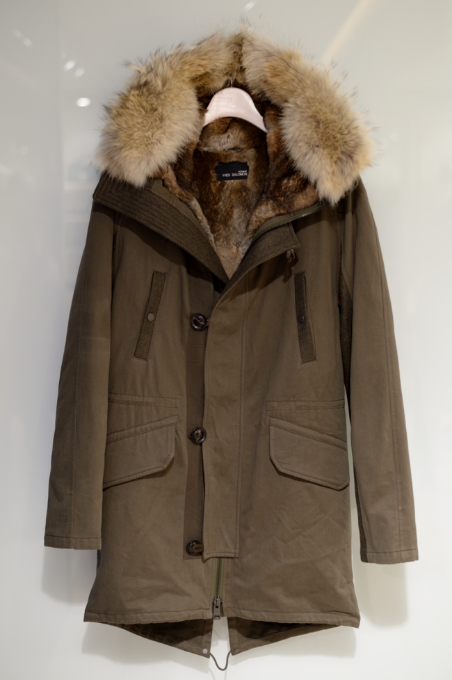 新入荷&スタイリング】Yves Salomon Homme（イヴサロモン オム）の