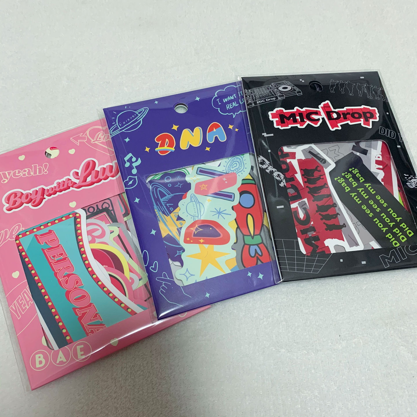 BTS ポップアップストア SPACE OF BTS 購入グッズ25種レポ②～文具編