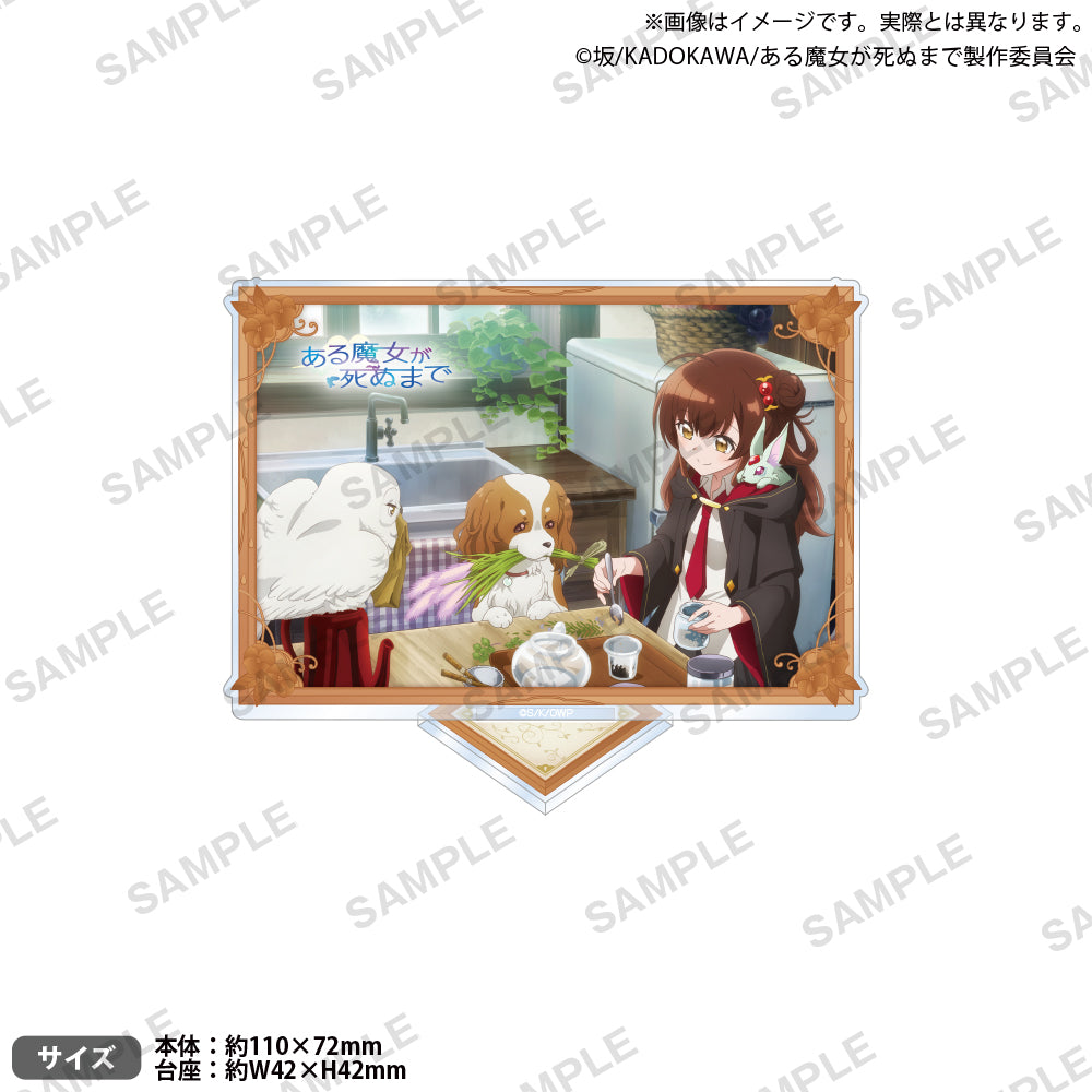 TVアニメ「ある魔女が死ぬまで」 スクエアアクリルスタンド メグ・ラズ