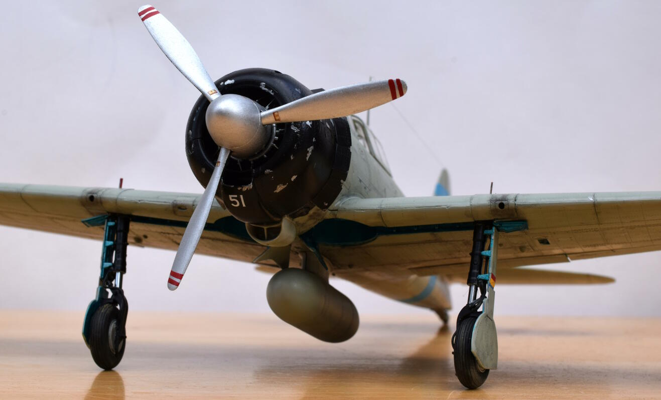 零式艦上戦闘機21型・航空母艦「蒼龍」所属・飯田房太大尉機