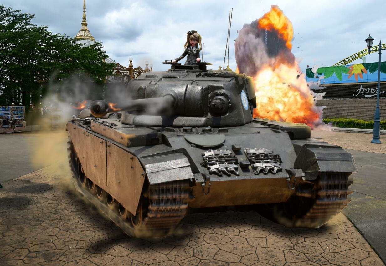 劇場版「ガルパン」大学選抜チーム・センチュリオン1