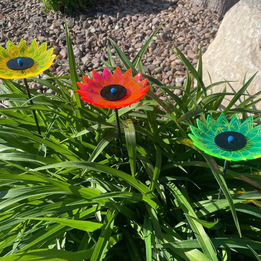 Garden Sunflower Yard Decor | Variety 3 Pack | Shipping Included