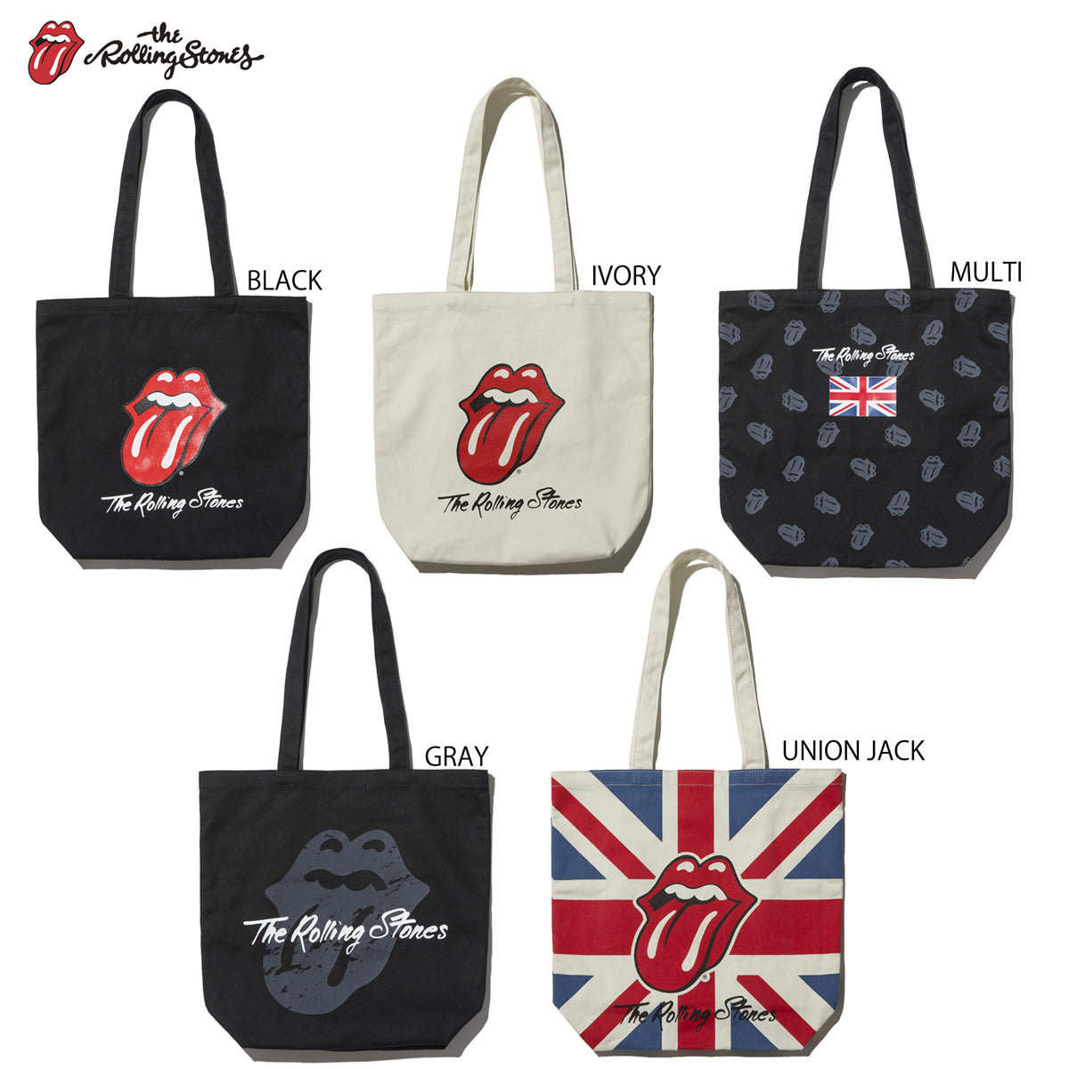 50％OFF】【RollingStones】ORIGINAL CANVAS TOTE BAG（RSBA02B309