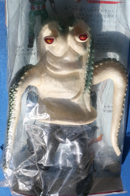 極美品 当時物 イカゲルゲ スタンダードサイズ 旧バンダイ バロムワン