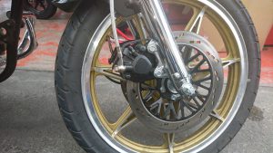 GS400 ホイール交換について | GS400 旧車バイクのブログ@王鈴