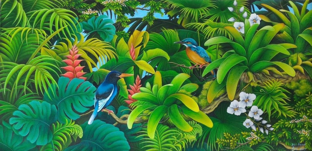 新作情報】バリ島らしい絵できました｜バリ絵画の専門ギャラリー「バリ