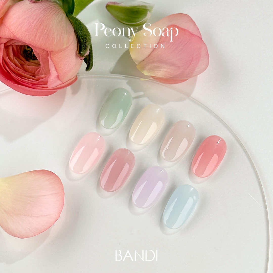 BANDI]ジェルトレンドセット_24 Peony Soap(ピオニーソープ)