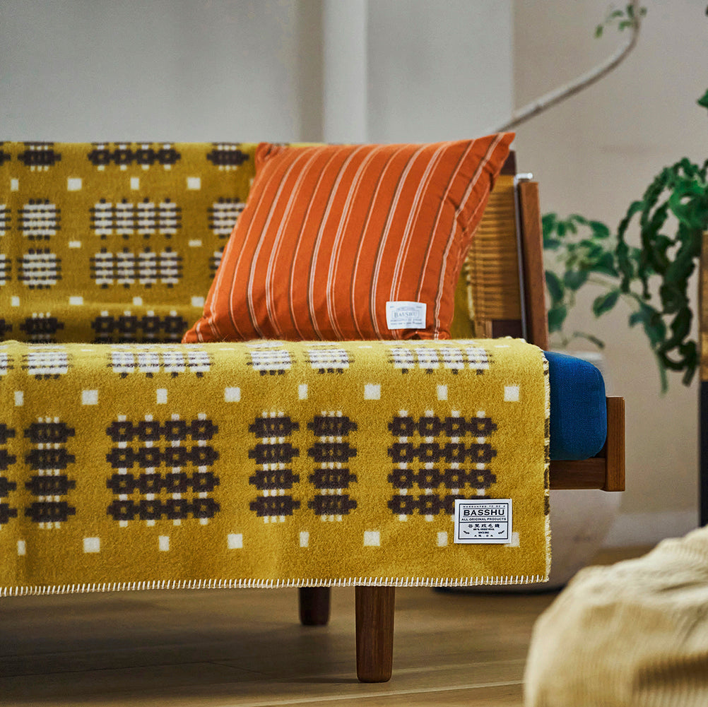 NEW Wool Blanket / CAMEL – BasShu Online Store