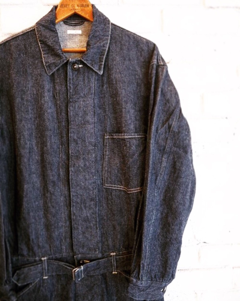 COMOLI デニムオールインワン | Belluria