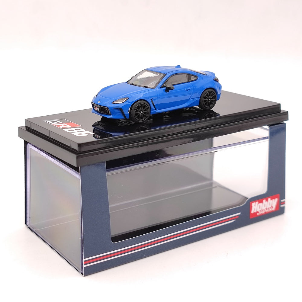 Hobby Japan 1/64 TOYOTA GR86 RZ 3BA-ZN8 Blue HJ641048ABL Diecast