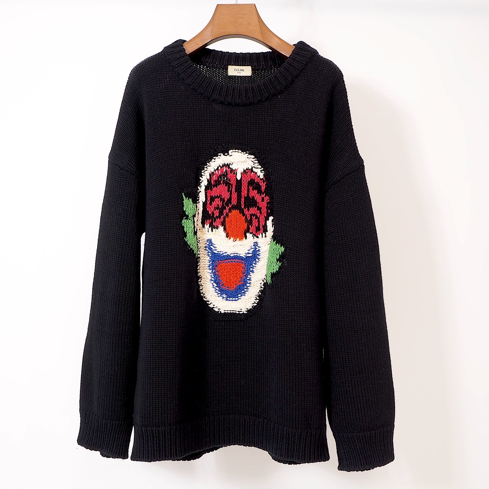 セリーヌ CELINE エディスリマン 21SS Pierrot ピエロ ボクシー クルー