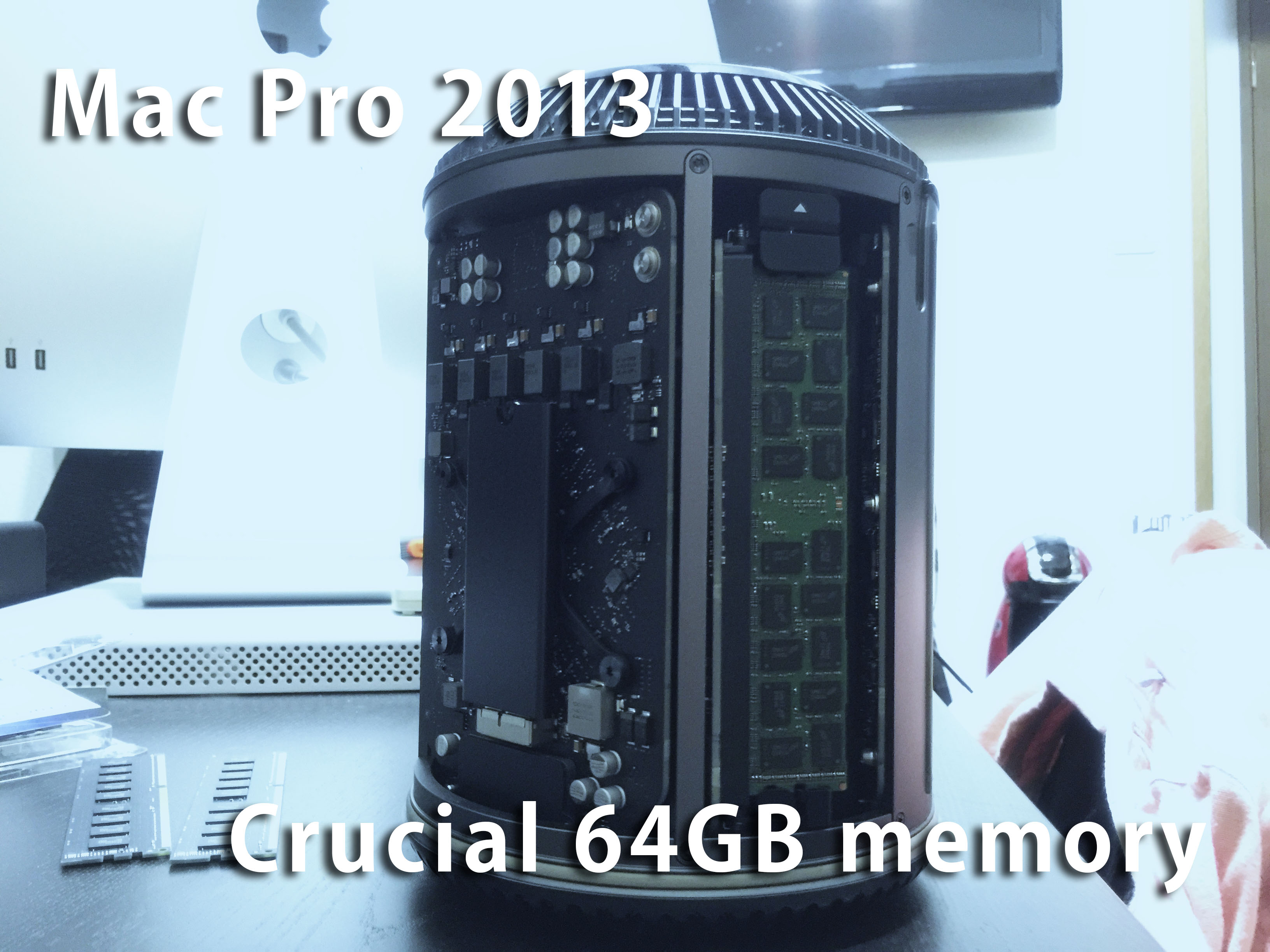 低予算でMac Pro(2013)のメモリを64GBにするならCrucialがオススメ