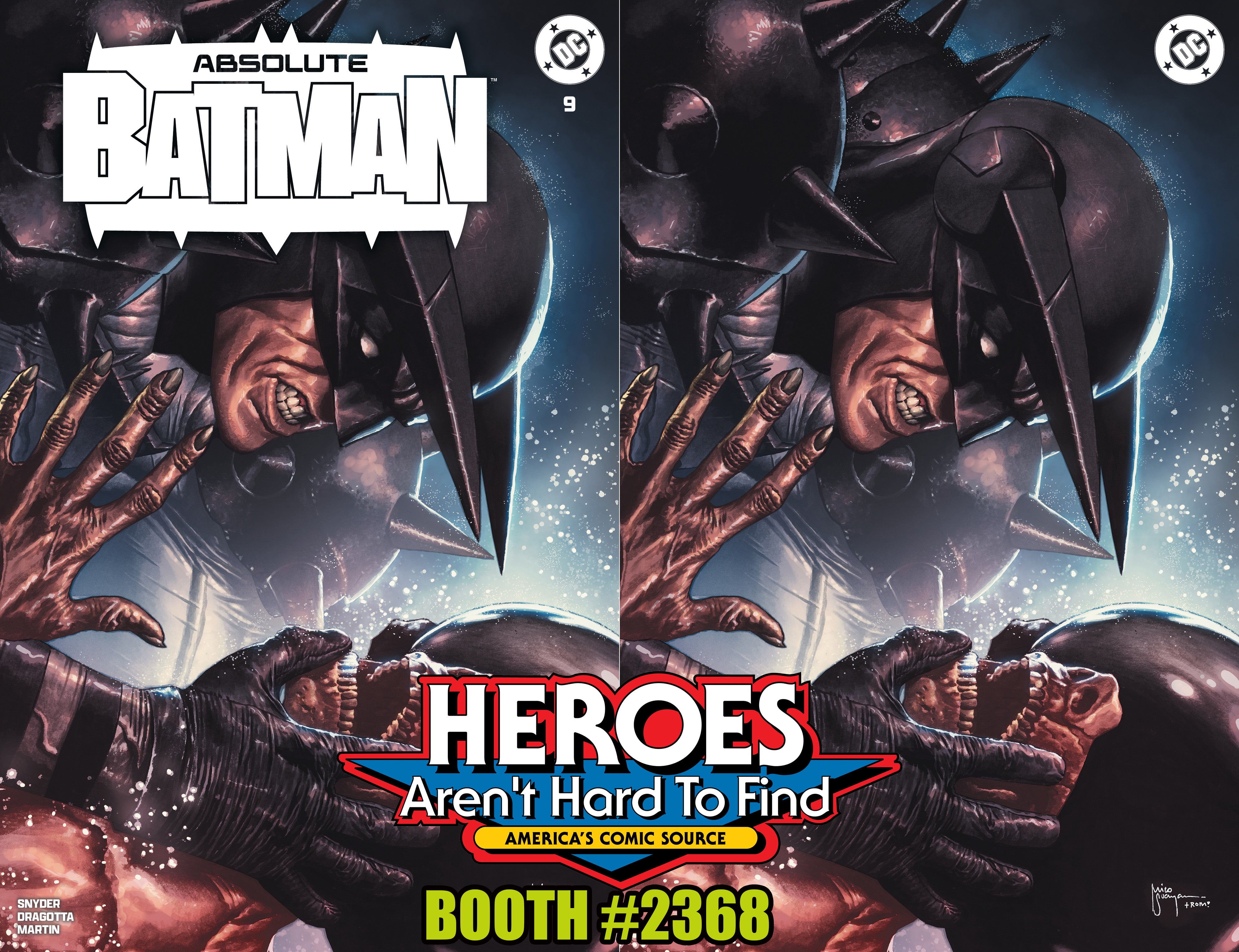 ABSOLUTE BATMAN #9 MICO SUAYAN HEROES CON EXCLUSIVE VARIANT OPTIONS LI