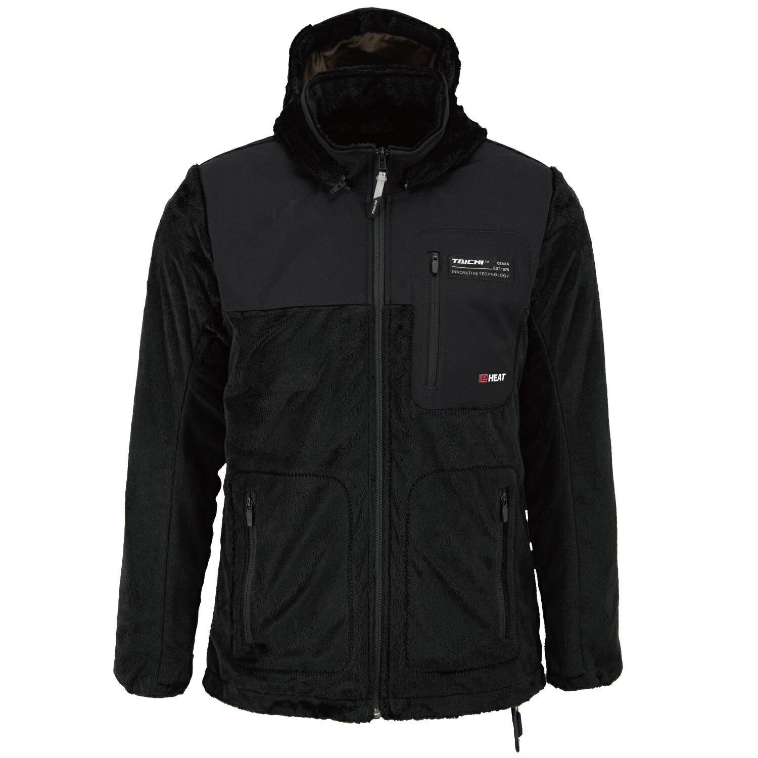 RSタイチ e-HEAT フリース インナーパーカ ブラック WMサイズ RSU635