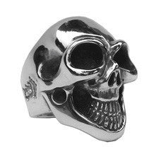 Master Skull Ring - Bill Wall Leather Inc.