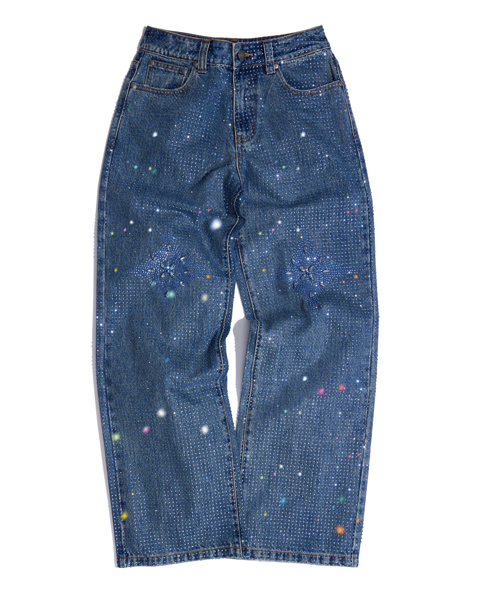 20K Diamond Stellar Jeans IN Blue – Birth Of Royal Child