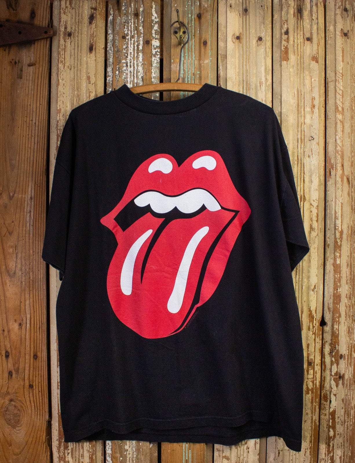 Vintage Rolling Stones Logo Concert T Shirt 1996 Black XL – Black