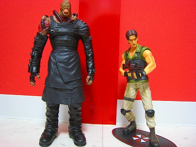 バイオハザード3 リアルショックアクションフィギュア カルロスVS