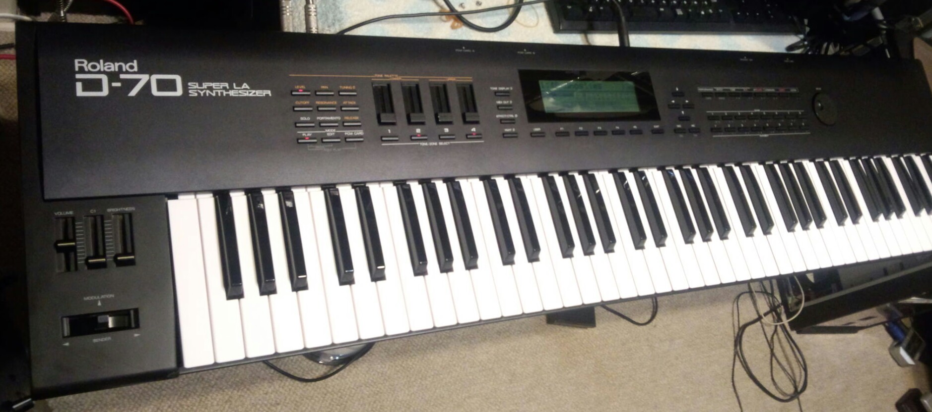 最終値下げ！】Roland D-70 シンセサイザー 7 6鍵 Roland FANTOM-7EX